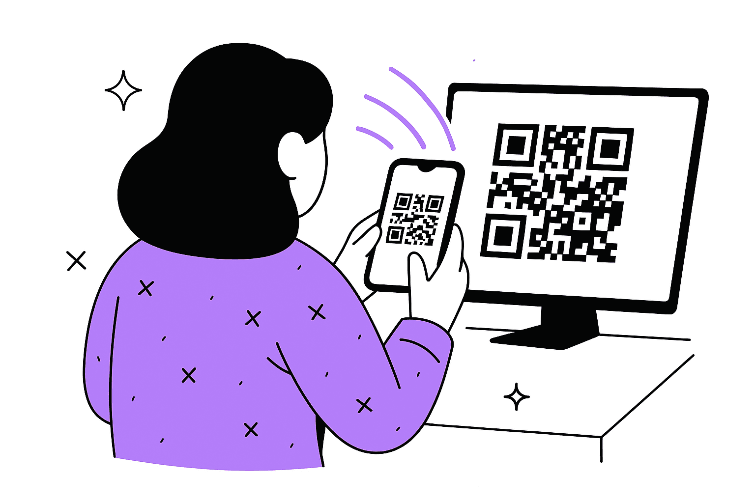 QR codes without designers